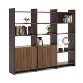 Array-A Wooden Open Display Rack Selves Bookcase - Gavisco Office Furniture